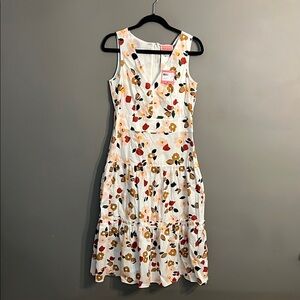 Kate Spade Botanical Garden Tiered Sleeveless Dress - Multicolor NWT